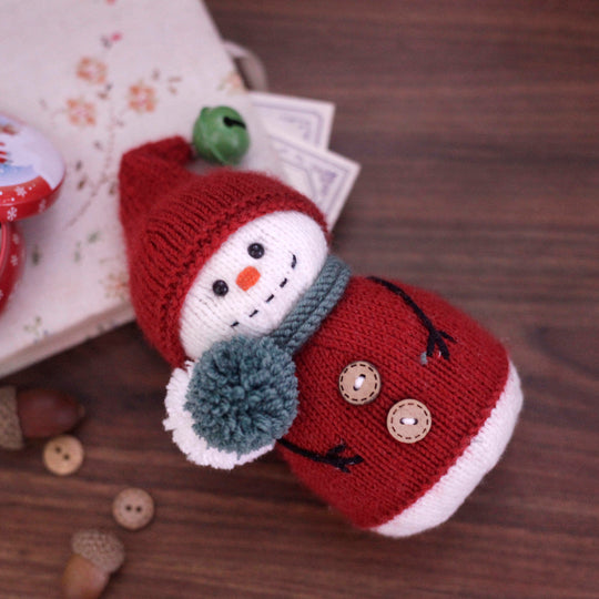 Chilly Snowman Knitting Pattern