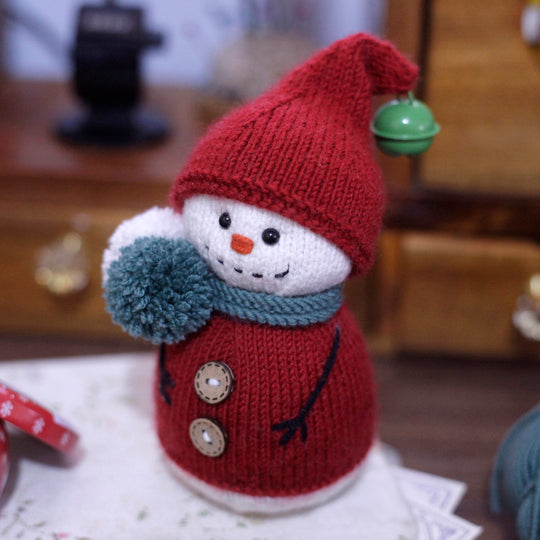 Chilly Snowman Knitting Pattern