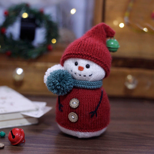 Chilly Snowman Knitting Pattern