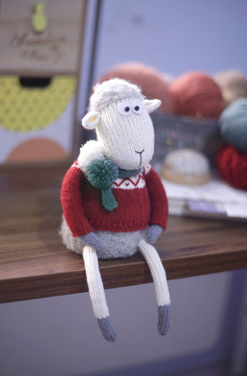 Christmas Sheep Knitting Pattern