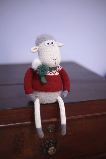 Christmas Sheep Knitting Pattern