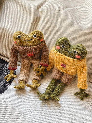 Frog Knitting Pattern
