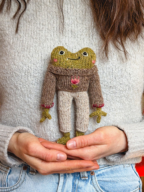 Frog Knitting Pattern