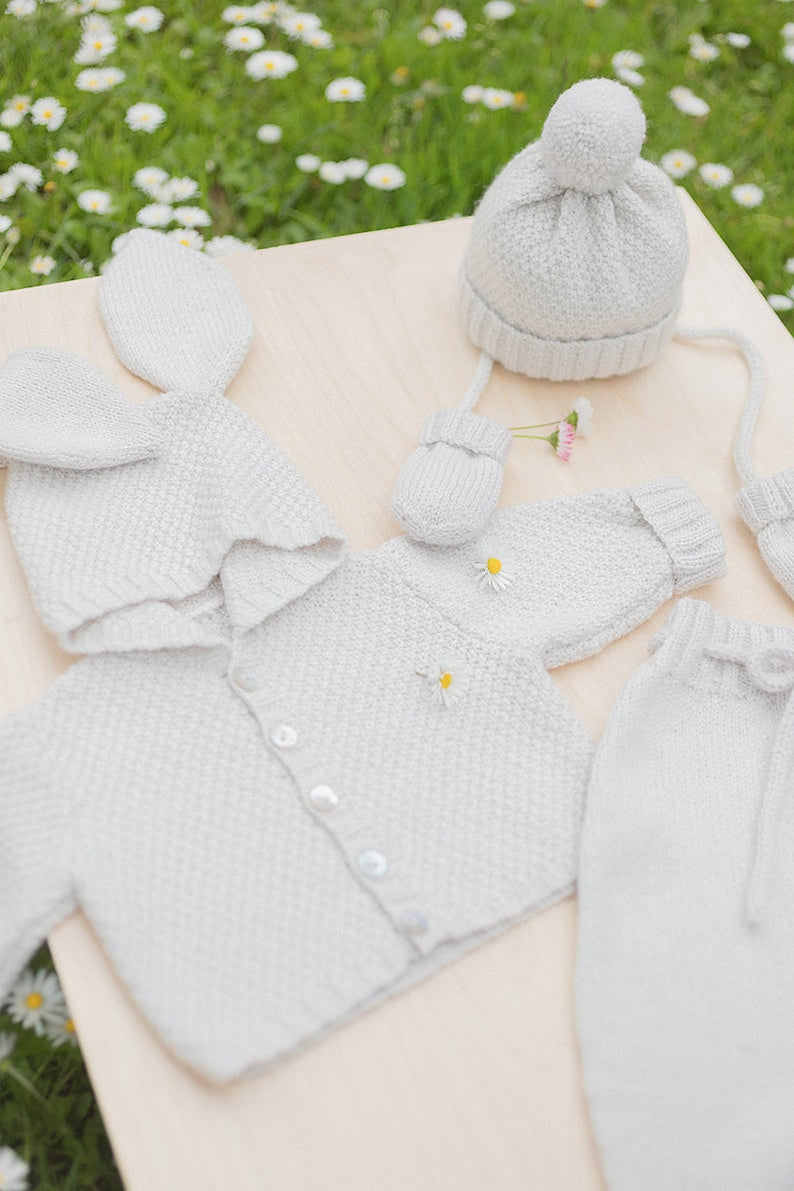 Baby Wool Coat Knitting Pattern