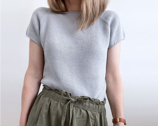 Easy Sweater Top Knitting Pattern