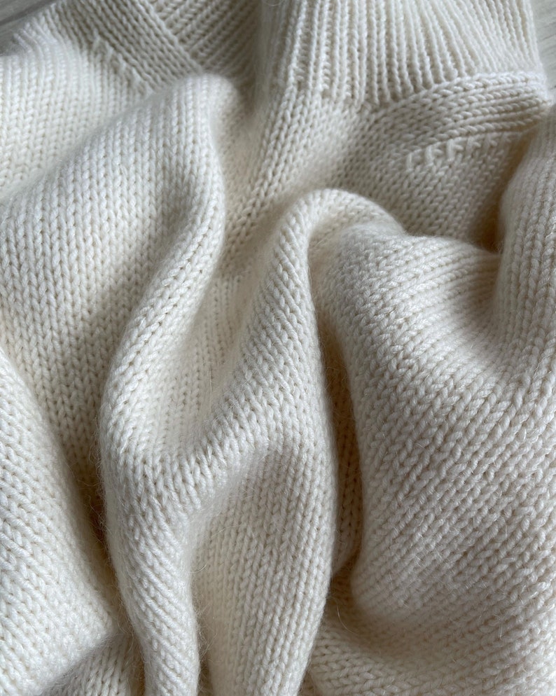 Cozy Pullover Sweater Knitting Pattern