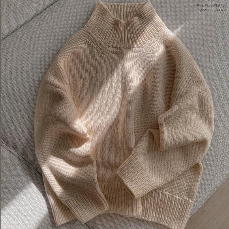 Cozy Pullover Sweater Knitting Pattern