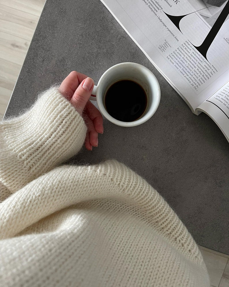 Cozy Pullover Sweater Knitting Pattern