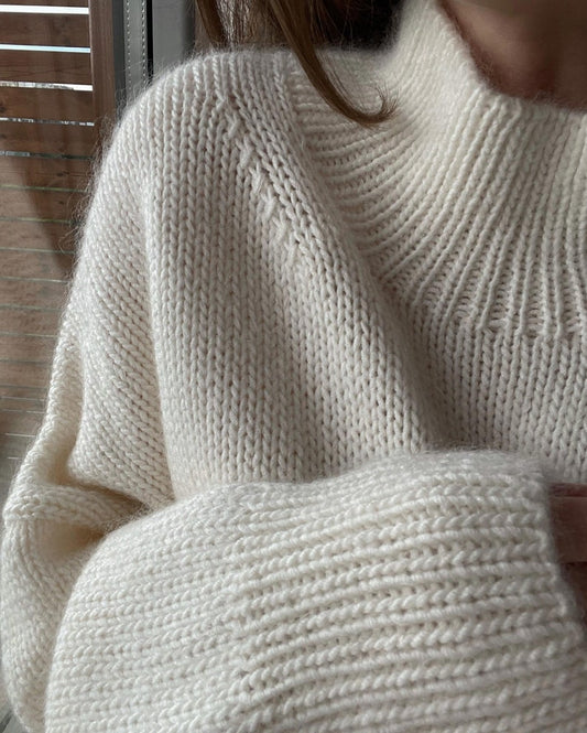 Cozy Pullover Sweater Knitting Pattern