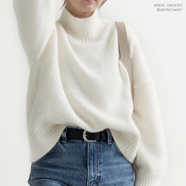 Cozy Pullover Sweater Knitting Pattern