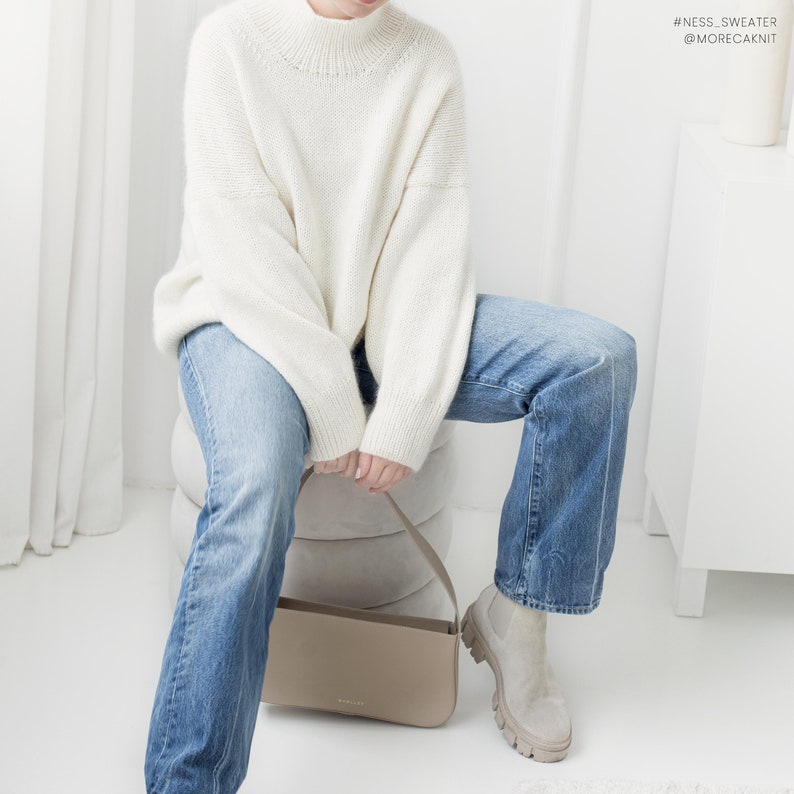 Cozy Pullover Sweater Knitting Pattern