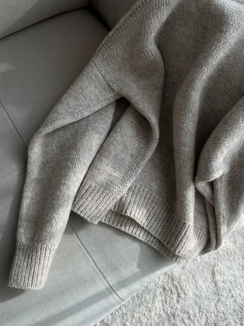 All Fall Sweater Knitting Pattern