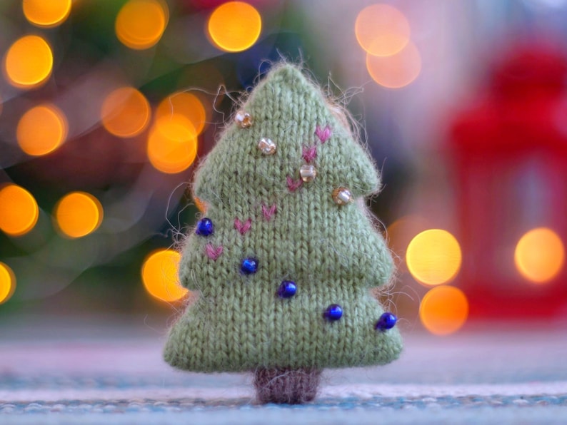 Christmas Ornaments Knitting Pattern