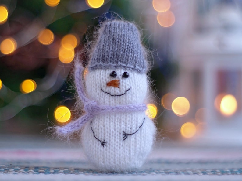 Christmas Ornaments Knitting Pattern