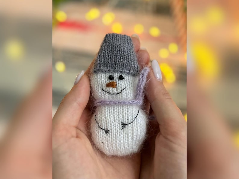 Christmas Ornaments Knitting Pattern