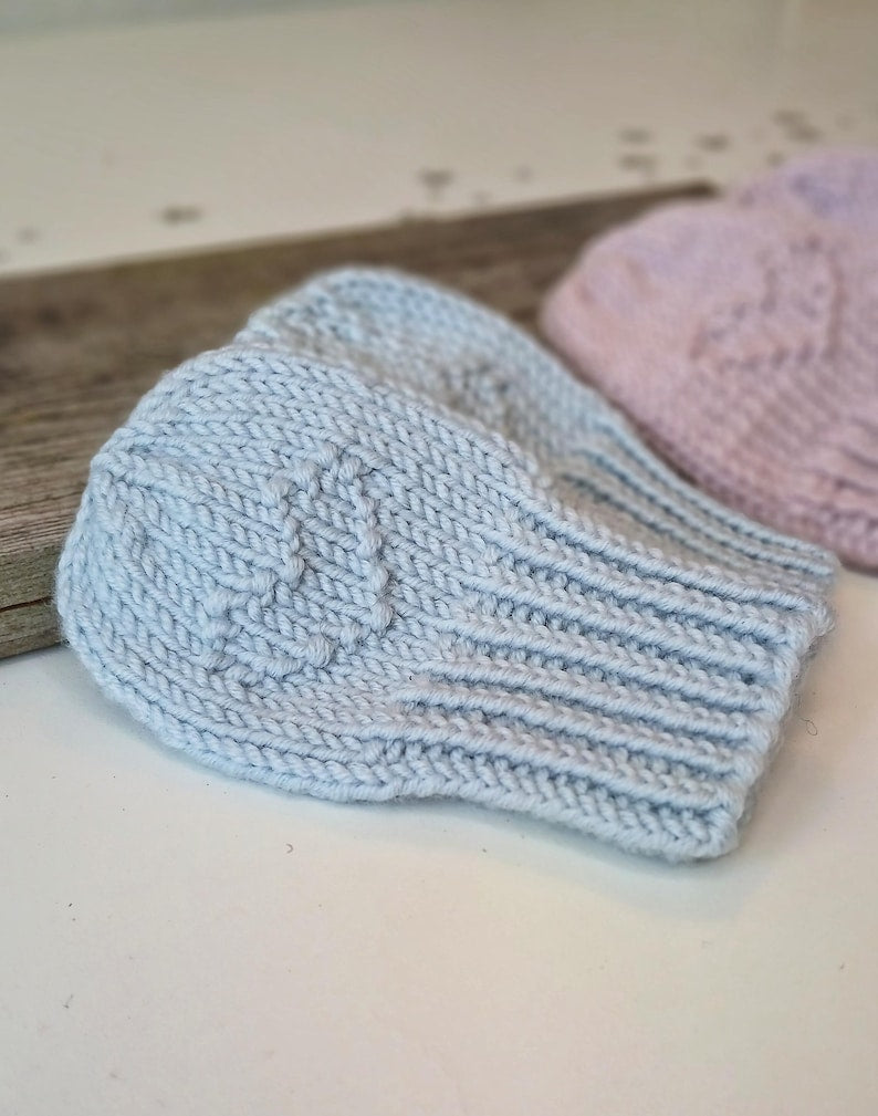 Baby Booties Knitting Pattern