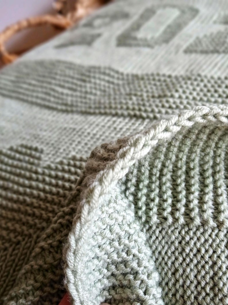 Easy Baby Blanket Knitting Pattern