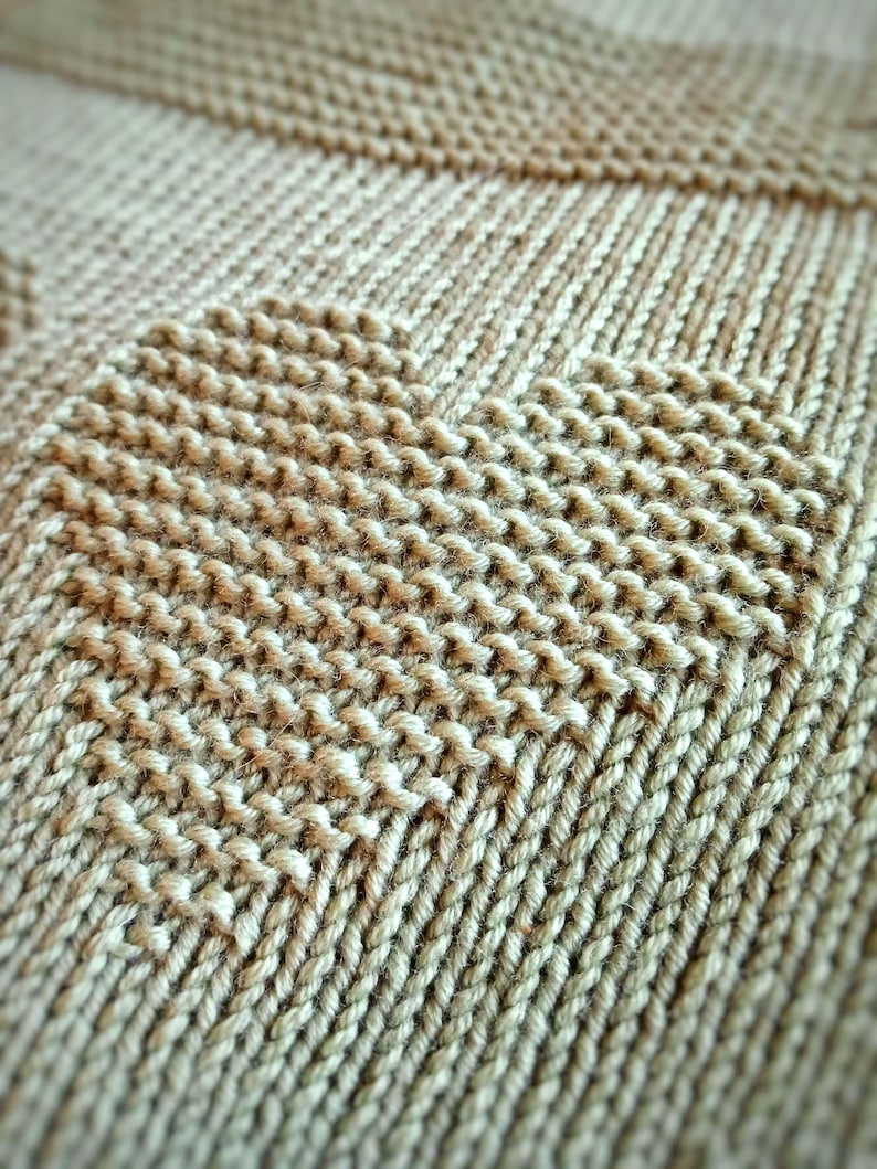Easy Baby Blanket Knitting Pattern