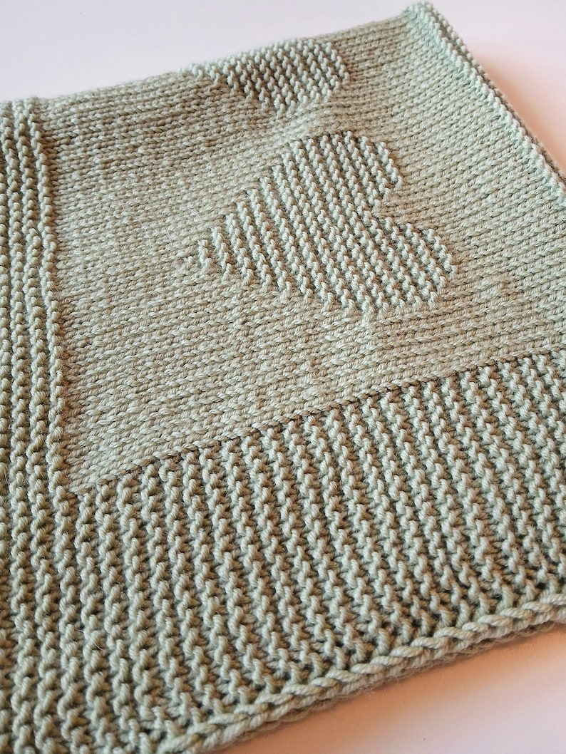 Easy Baby Blanket Knitting Pattern