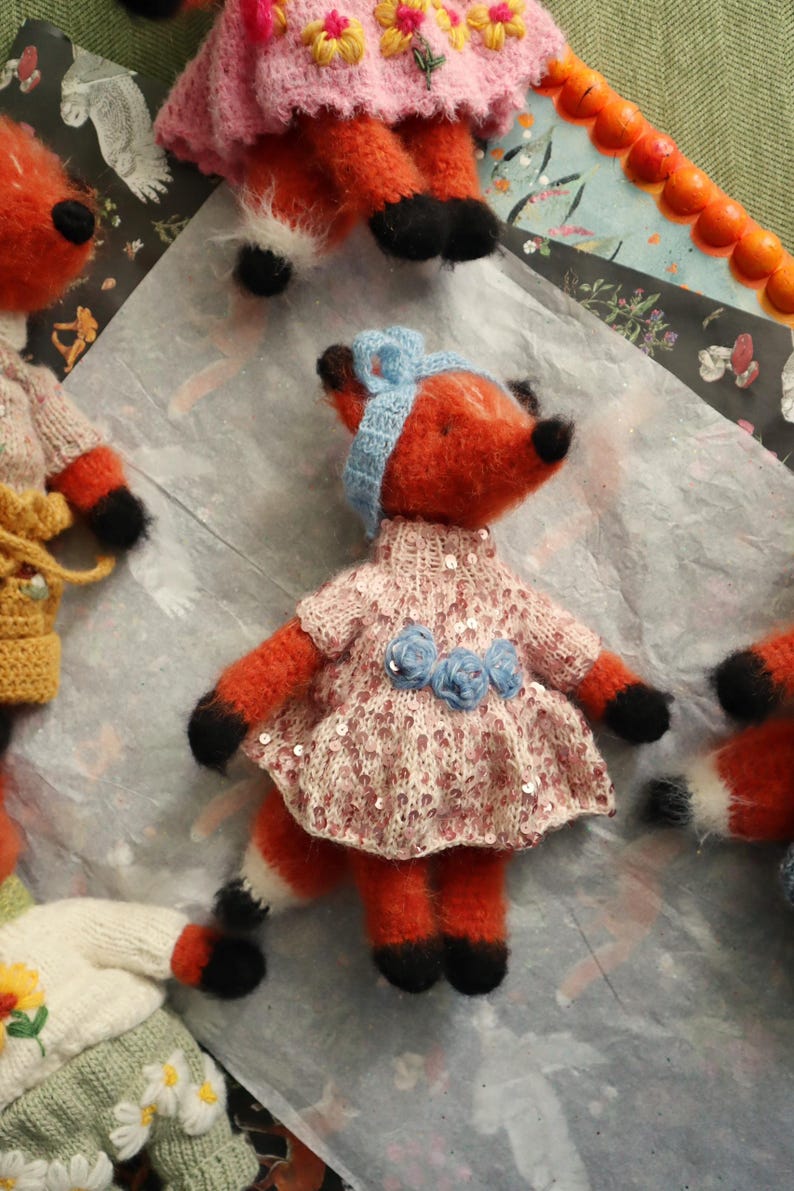 Fairytale Fox Knitting Pattern