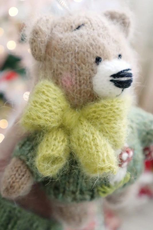 Mohair Teddy Bear Knitting Pattern
