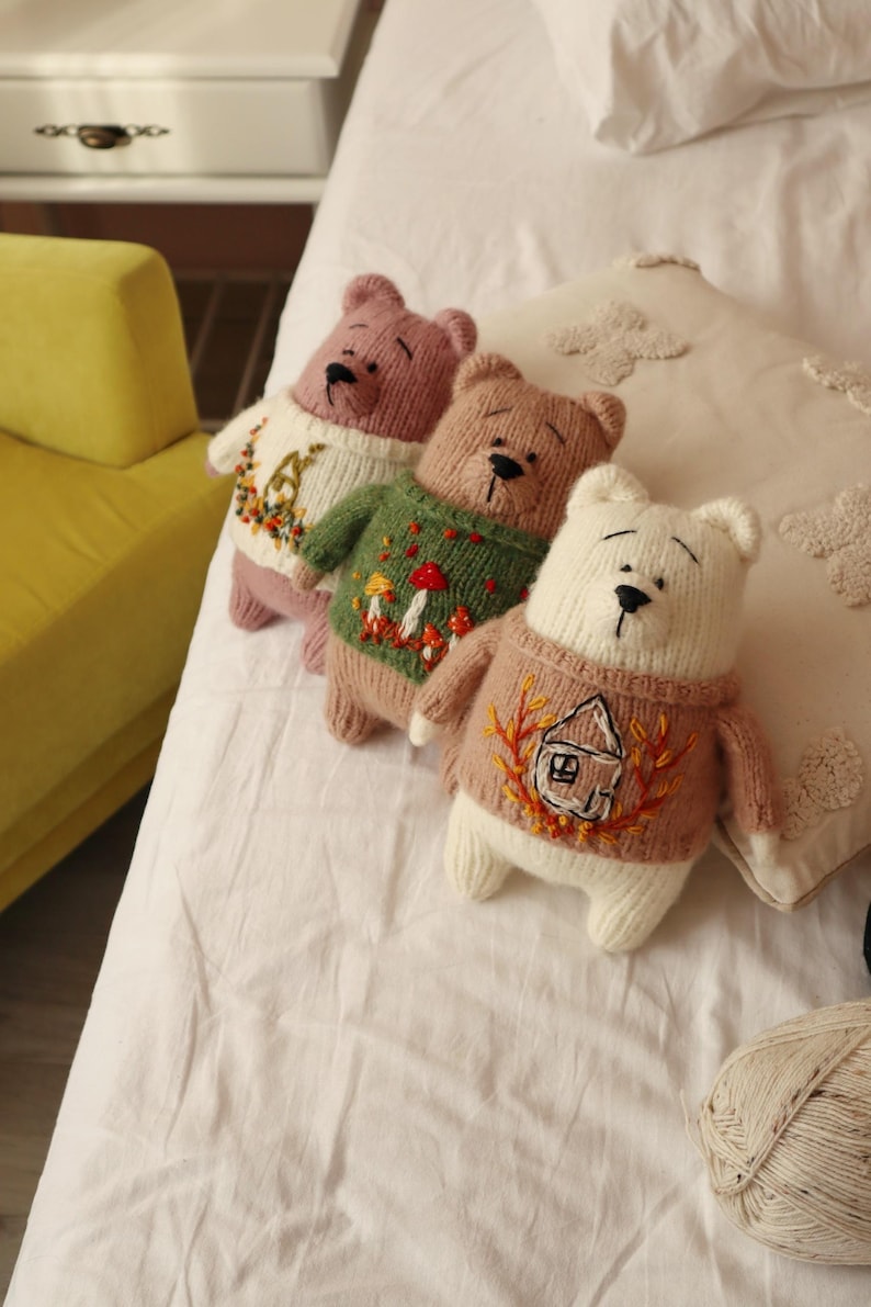 Bear Knitting Pattern