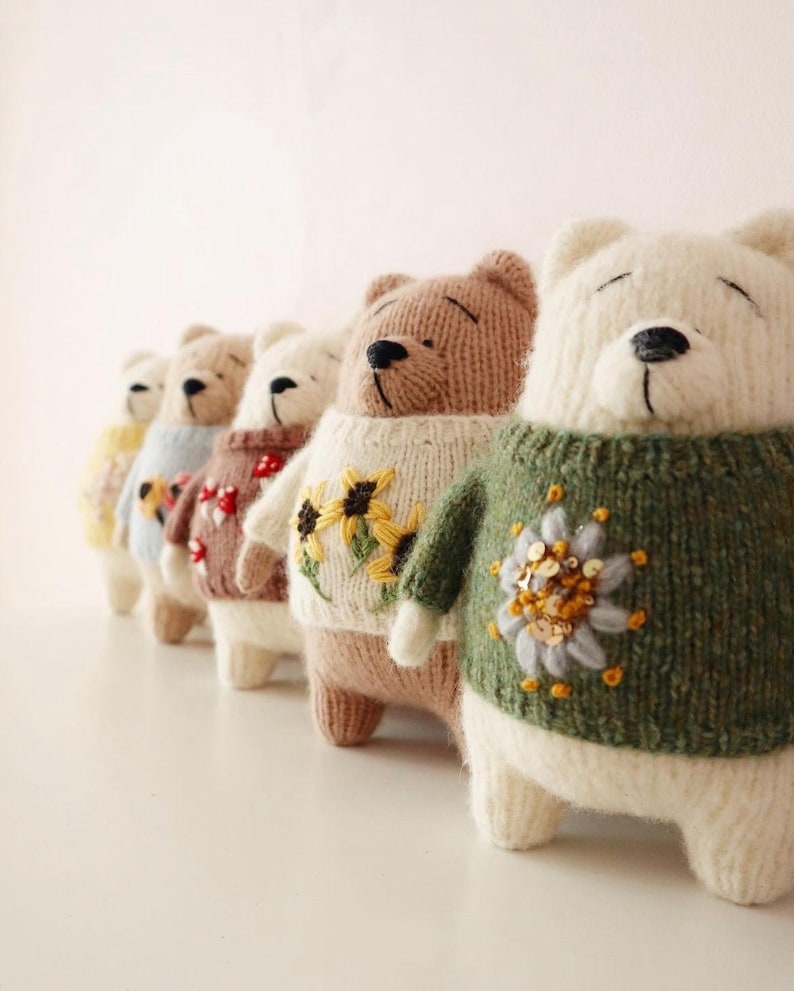 Bear Knitting Pattern