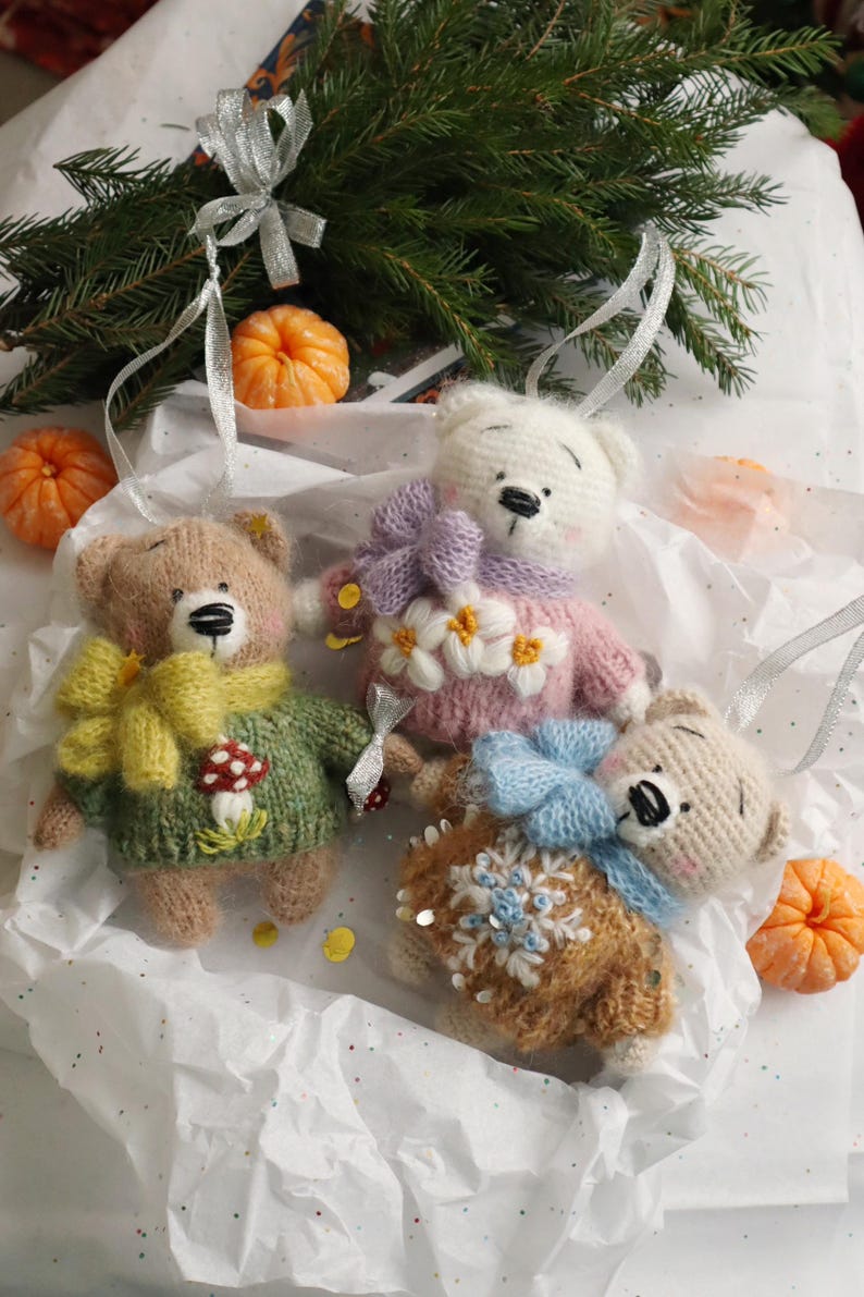 Mohair Teddy Bear Knitting Pattern