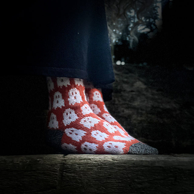 Spooky Socks Knitting Pattern