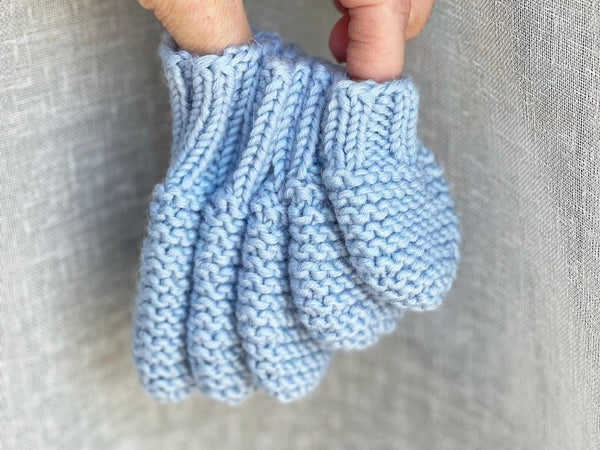First Baby Mittens Knitting Pattern