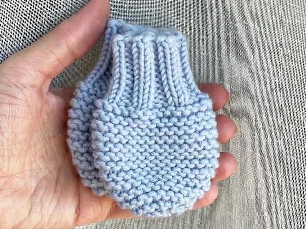 First Baby Mittens Knitting Pattern