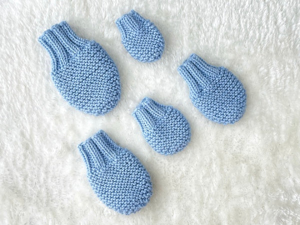 First Baby Mittens Knitting Pattern