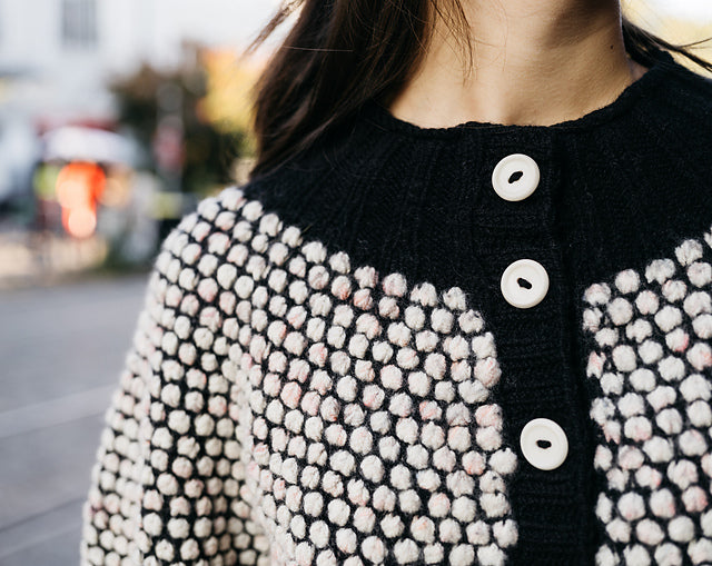Bobble Cardigan Knitting Pattern