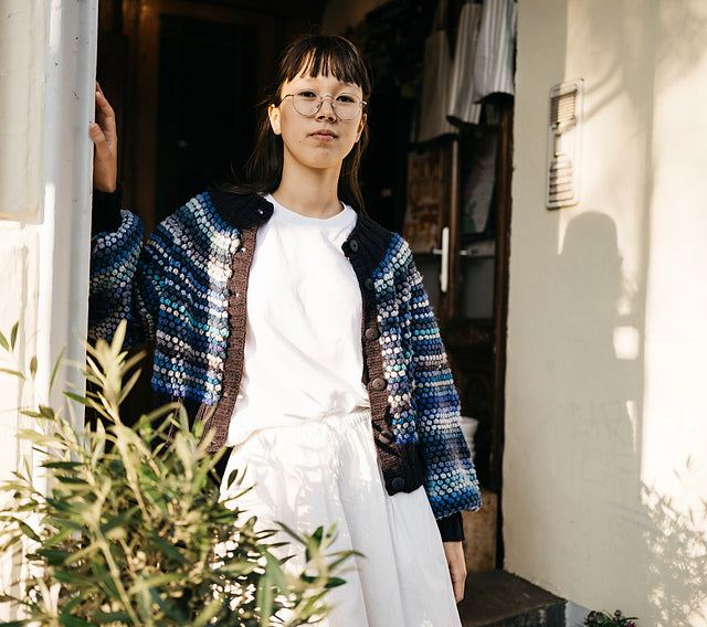 Bobble Cardigan Knitting Pattern