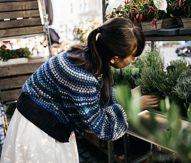 Bobble Cardigan Knitting Pattern