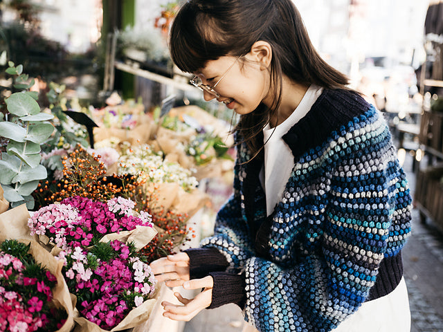 Bobble Cardigan Knitting Pattern