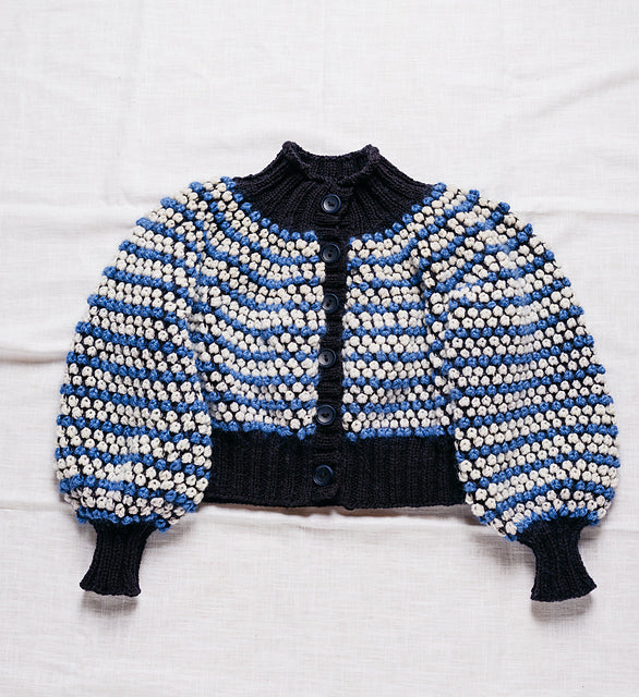 Bobble Cardigan Knitting Pattern