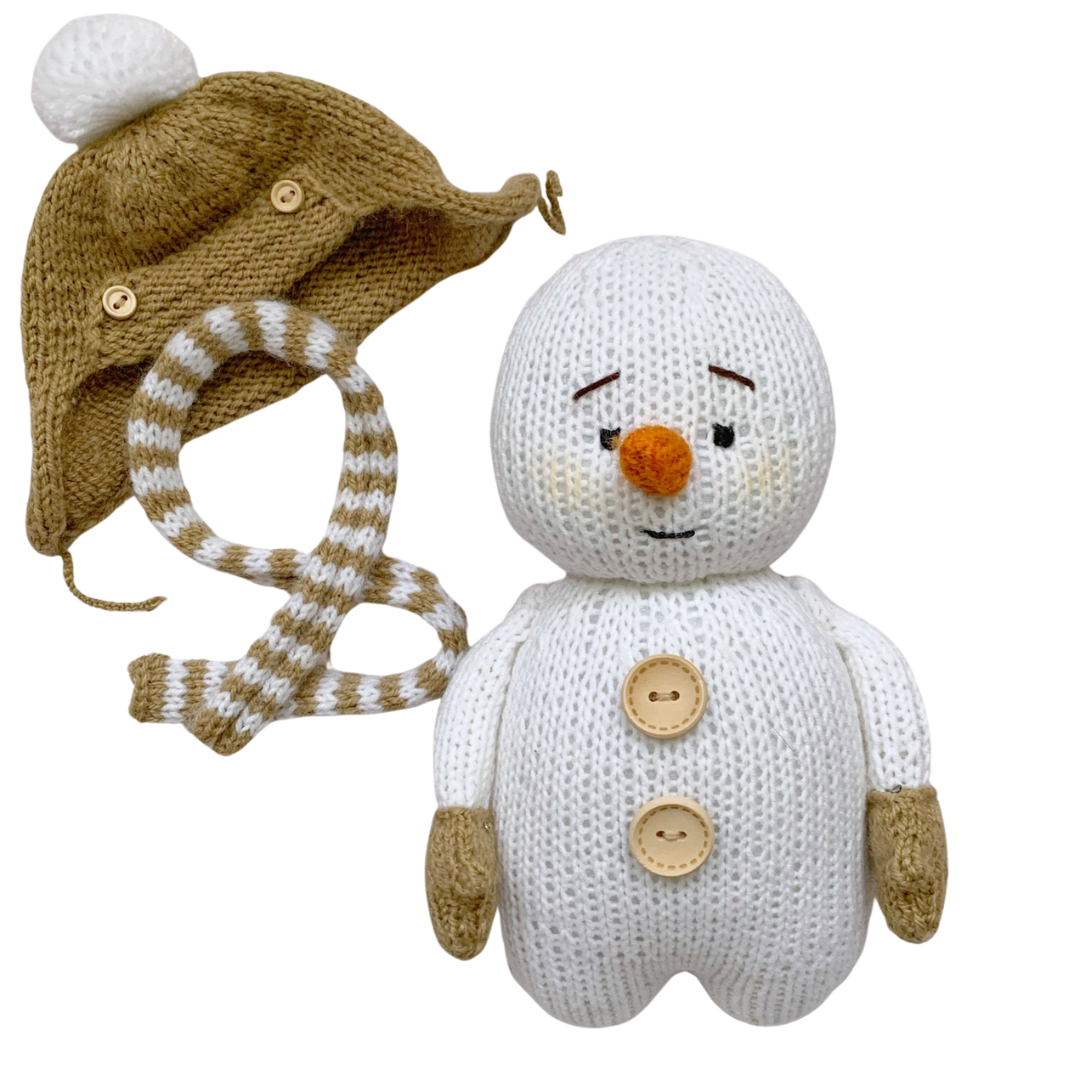 Snowman Knitting Pattern