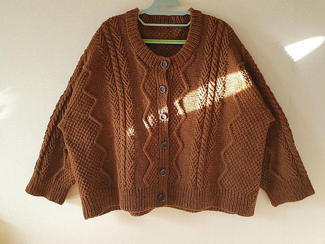 Cable Jacket Knitting Pattern