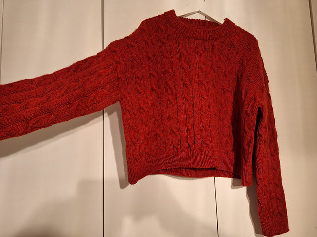 Unisex Cable Sweater Knitting Pattern