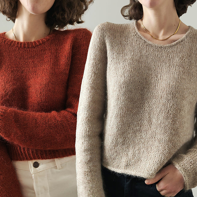 Soft Basic Sweater Knitting Pattern