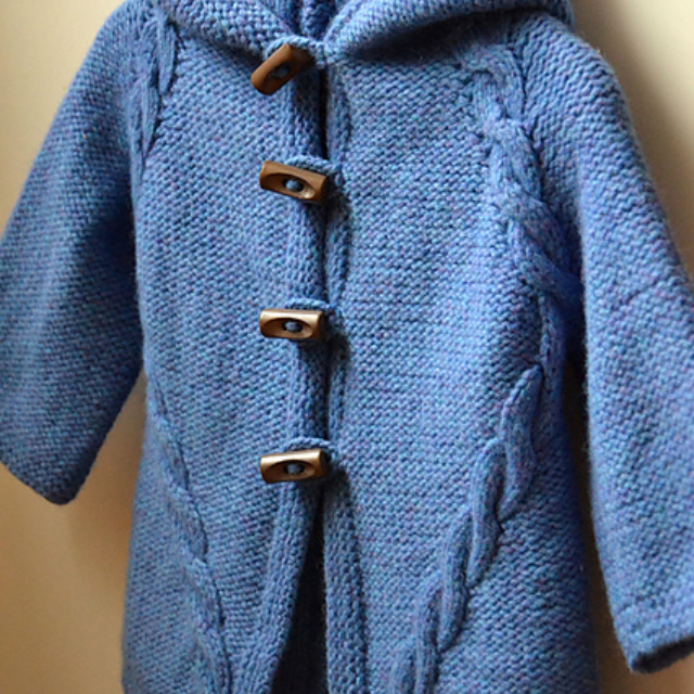 Cable Hoodie Knitting Pattern