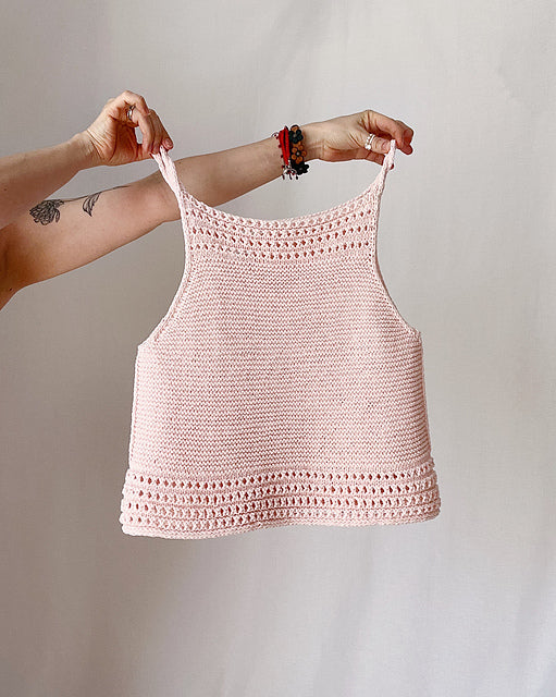 Vacation Tank Top Knitting Pattern