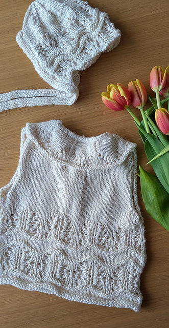 Baby Lace Set Knitting Pattern