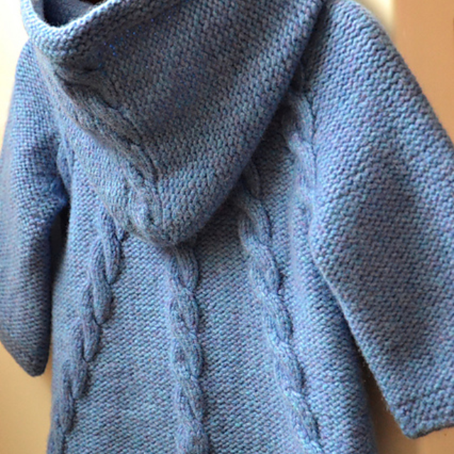 Cable Hoodie Knitting Pattern