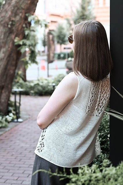 Sleeveless Summer Top Knitting Pattern