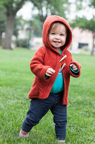 Cable Hoodie Knitting Pattern