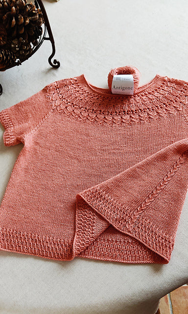 Lightweight Summer Tee Knitting Pattern