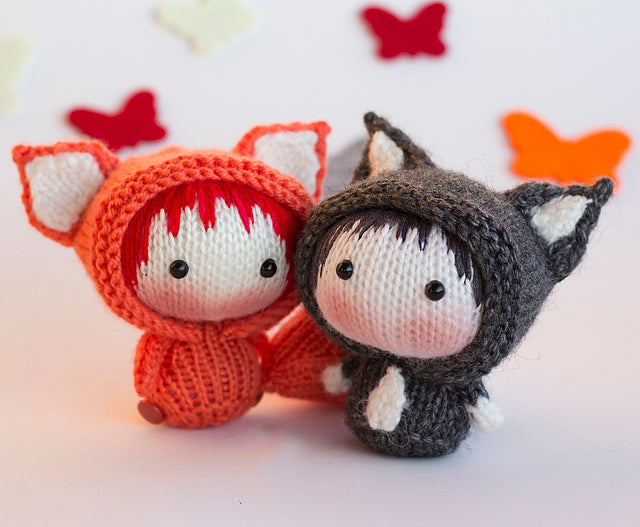 Fox Doll Knitting Pattern