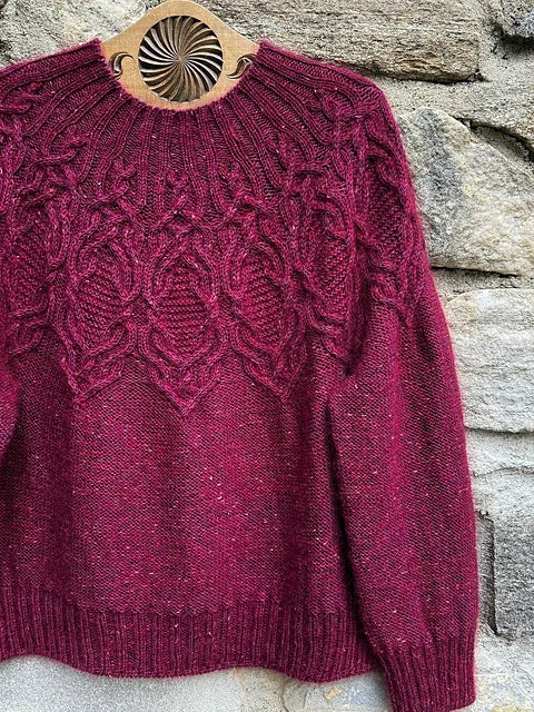 Cozy Cable Sweater Knitting Pattern